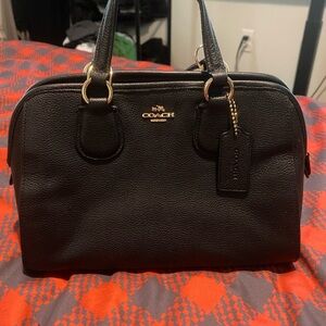 Coach Black Satchel